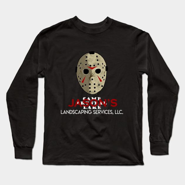 Jason's Landscape Service Long Sleeve T-Shirt by Sombra76